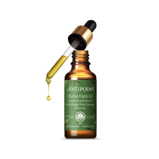Antipodes Divino Aceite Facial de Rosa Mosqueta y Aceite de Aguacate - 30ml
