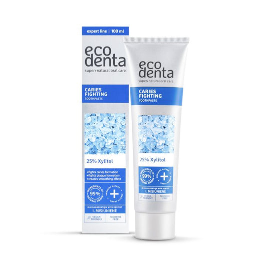 Ecodenta Pasta Dental Anticaries con Xilitol - 100ml