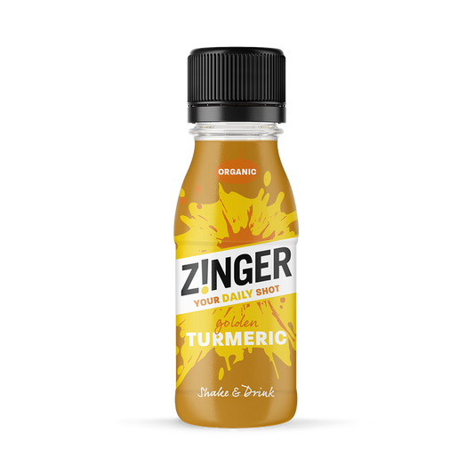 James White Zinger tu Chupito Diario sabor Cúrcuma Dorada Orgánica - 70ml