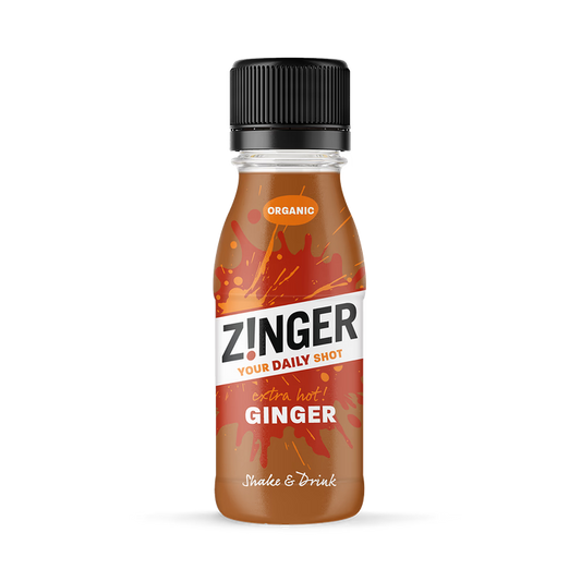 James White Zinger tu Chupito Diario sabor Jengibre Extra Picante Orgánico - 70ml