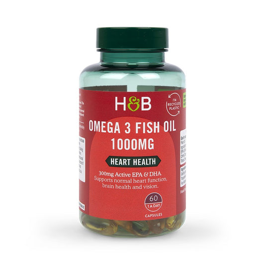 Omega 3 Aceite de Pescado 1000mg - 60 Cápsulas