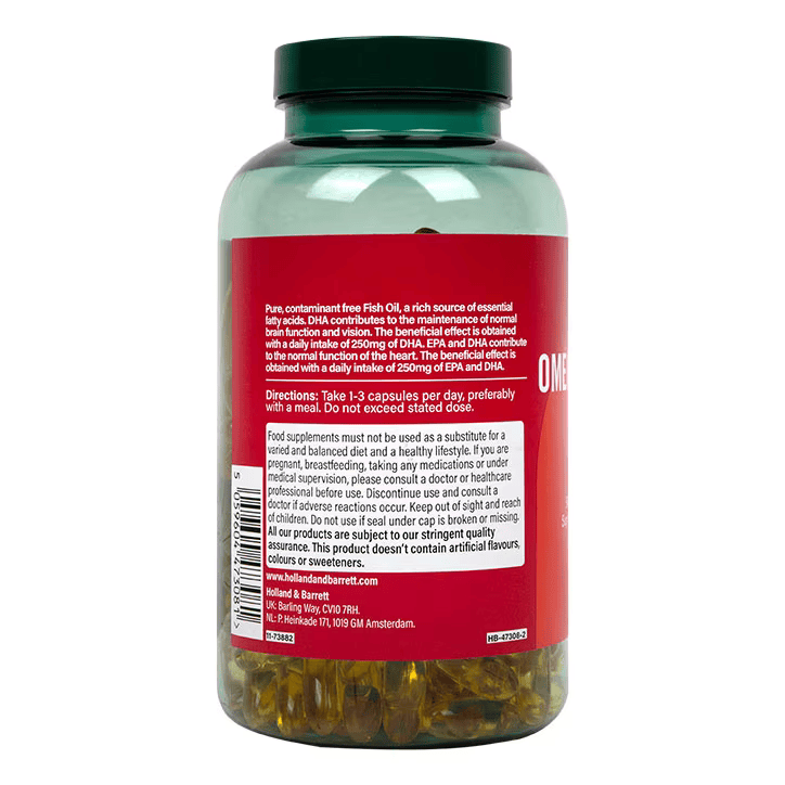 Aceite de Pescado Omega 3 1000mg - 1500mg - Cápsulas