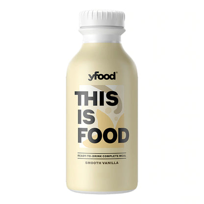 yfood Bebida y Comida Completa Sabor Banana, Vainilla, Chocolate, Café y Baya Fresca - 500ml
