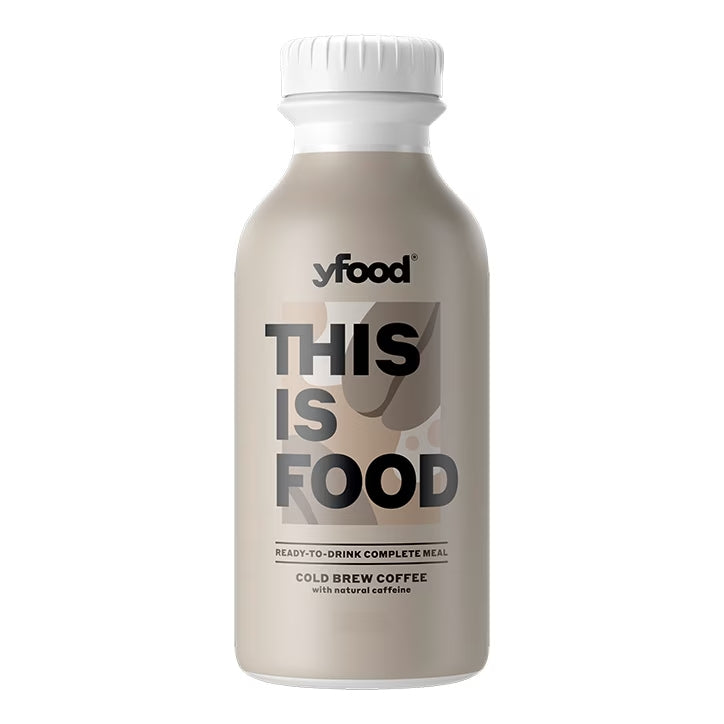 yfood Bebida y Comida Completa Sabor Banana, Vainilla, Chocolate, Café y Baya Fresca - 500ml