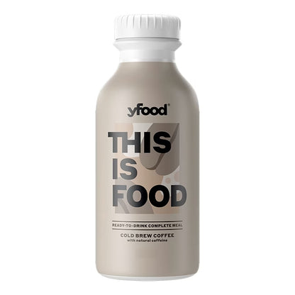 yfood Bebida y Comida Completa Sabor Banana, Vainilla, Chocolate, Café y Baya Fresca - 500ml