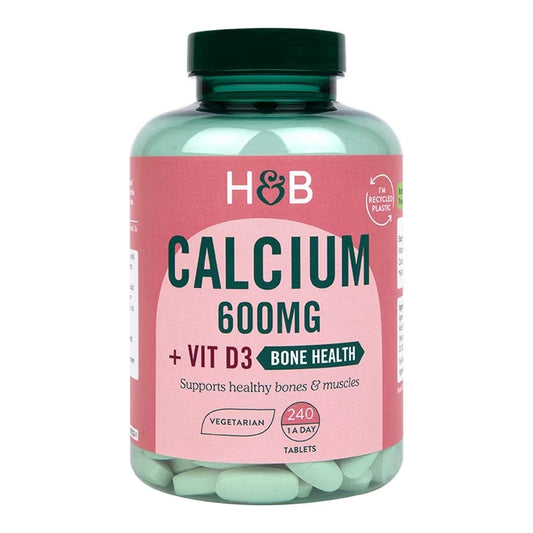 Calcio 600mg & Vitamina D3 - Comprimidos