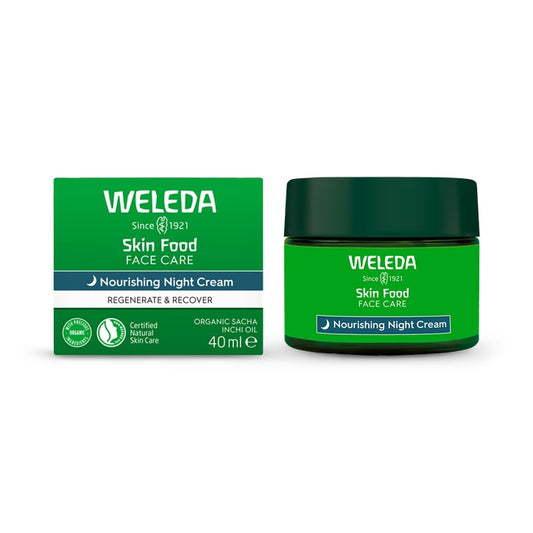 Weleda Alimento para la Piel, Cuidado Facial, Crema de Noche Nutritiva - 40ml