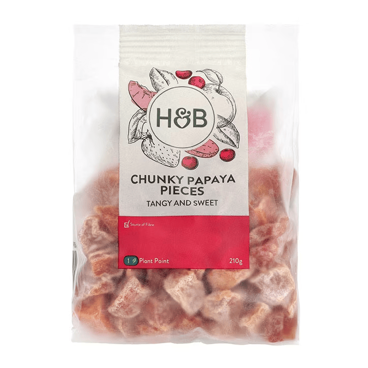 Holland &amp; Barrett Papaya Pieces - 210 g