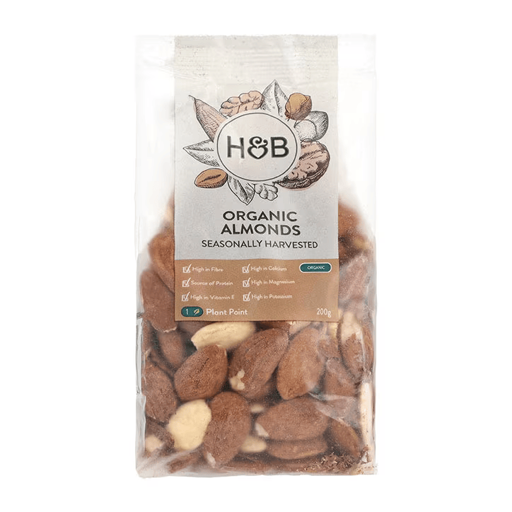 Holland &amp; Barrett Organic Almonds - 200g