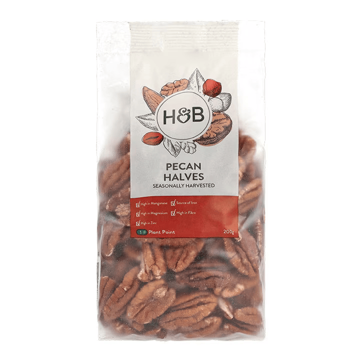 Holland &amp; Barrett Pecan Halves - 200g