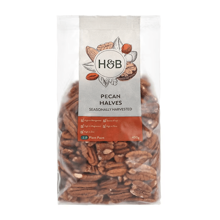 Holland &amp; Barrett Pecan Halves - 400g
