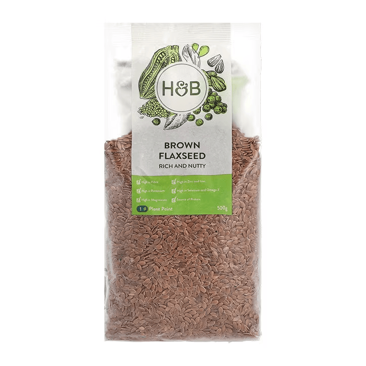 Holland &amp; Barrett Brown Flax Seeds - 500g