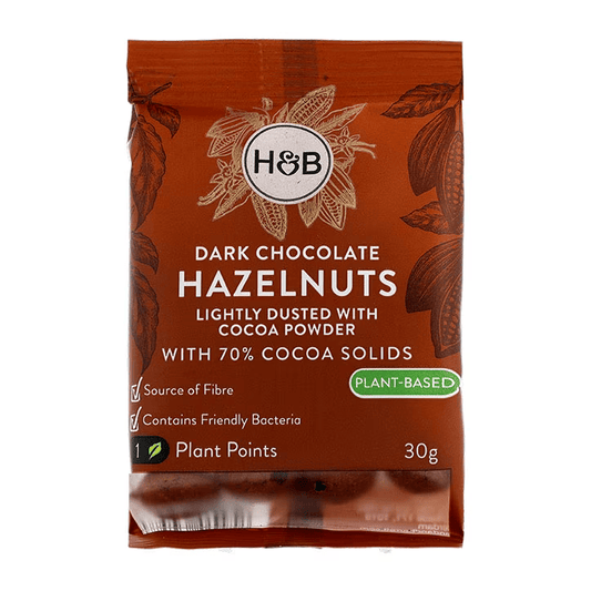 Holland & Barrett Chocolate Negro Avellanas - 30g