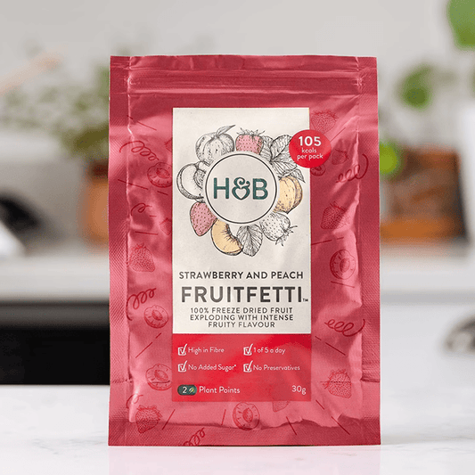 Holland &amp; Barrett Fruitfetti Strawberry and Peach - 30g