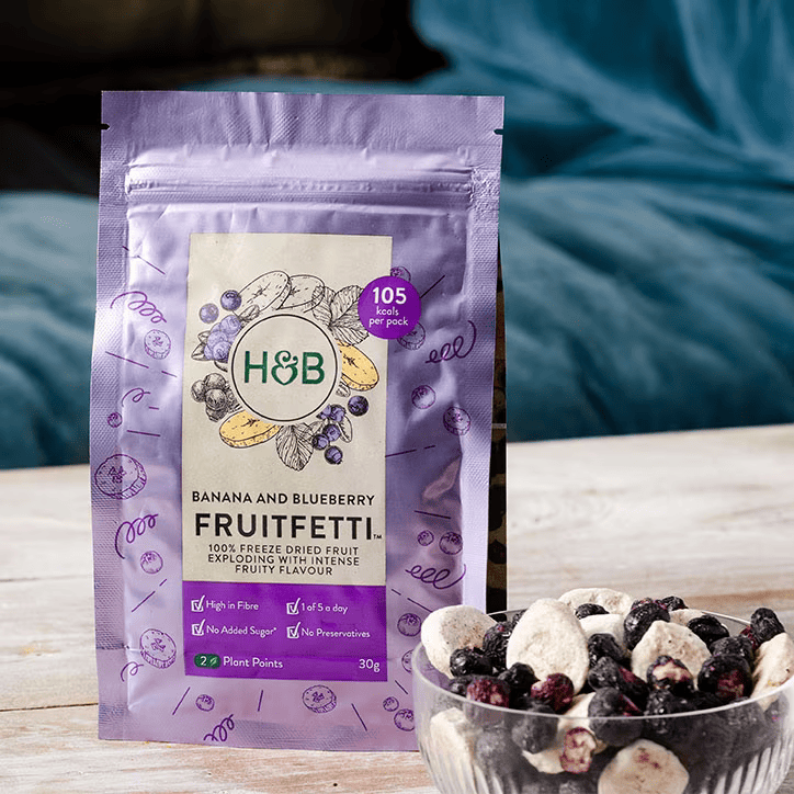 Holland &amp; Barrett Fruitfetti Banana and Blueberry - 30g