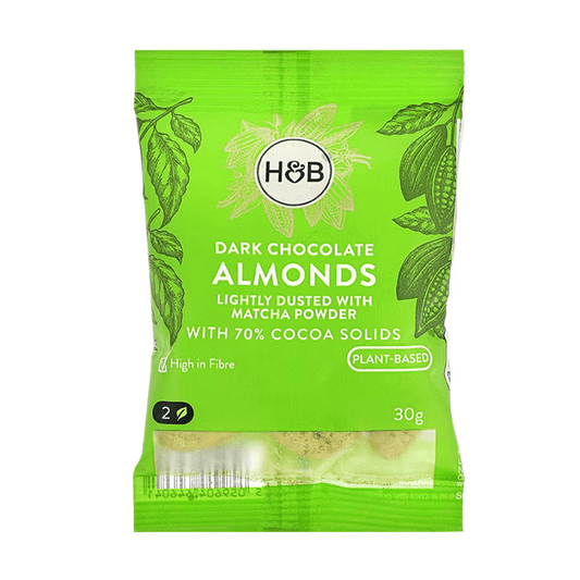 Holland & Barrett Chocolate Negro Almendras - 30g
