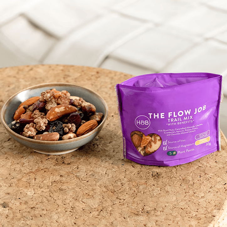 Holland & Barrett The Flow Job Trail Mix con Beneficios - 30g