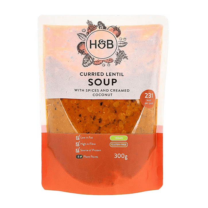 Holland &amp; Barrett Curry Lentil Soup - 300g