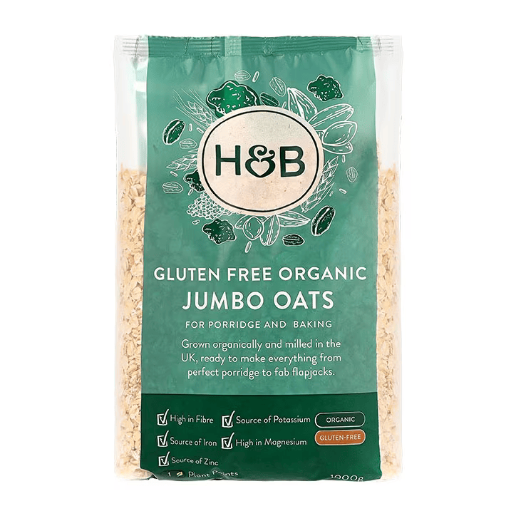 Comprar Holland & Barrett Organic Jumbo Oats Gluten Free 1kg Online