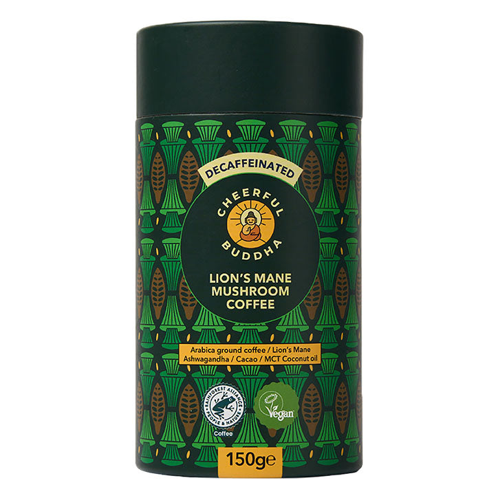 Cheerful Buddha Café Descafeinado con Hongo Melena de León - 150g
