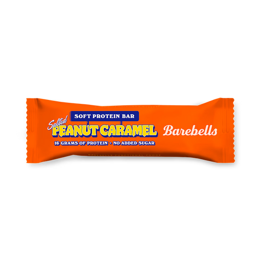 Barebells Barrita de Proteínas de Cacahuetes con Caramelo - 55g