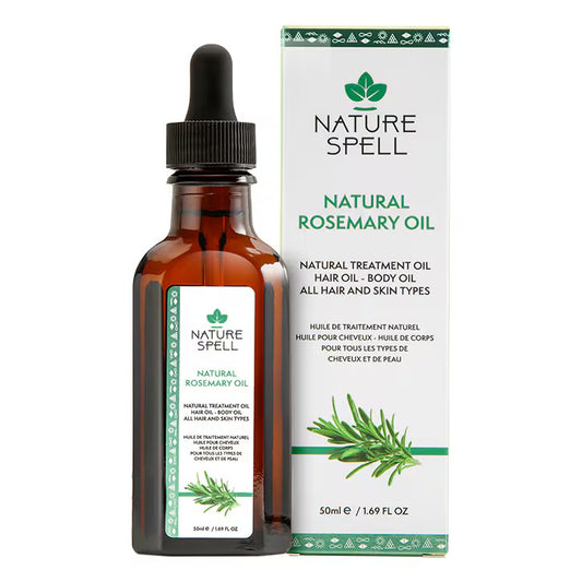 Nature Spell Aceite de Romero Natural para Cabello y Piel - 50 ml