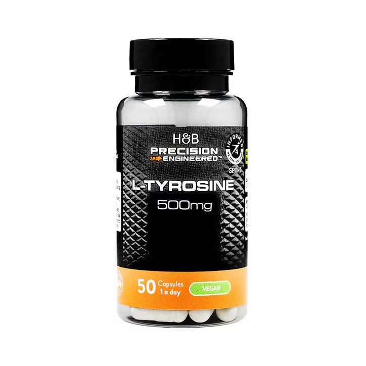 Precision Engineered L-Tirosina 500 mg - 50 cápsulas