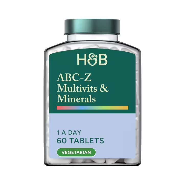 Holland &amp; Barrett Multivitamins and Minerals ABC to Z - 60 Tablets