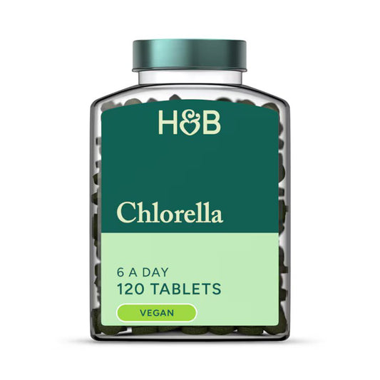 Holland & Barrett Chlorella Rica en Clorofila  3000 mg - 120 Comprimidos