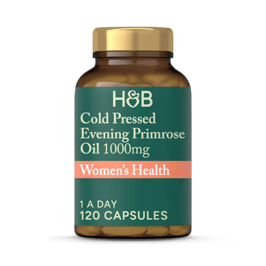 Holland & Barrett Aceite de Onagra Prensado en Frío 1000mg - 120 Cápsulas