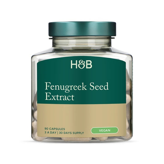 Holland & Barrett Extracto de Semillas de Fenogreco - 90 cápsulas