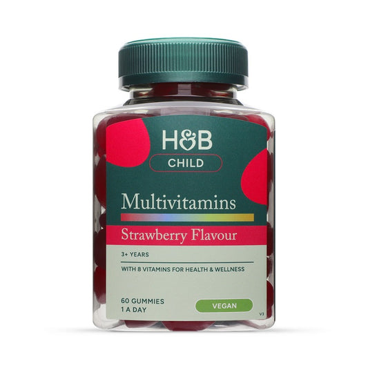 Holland & Barrett Multivitaminas para Niños Sabor Fresa - 60 Gominolas