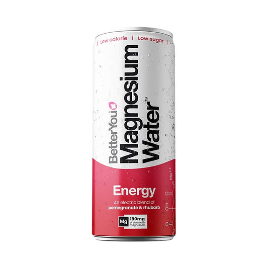 BetterYou Agua de Magnesio Energía Sabor Granada y Ruibarbo - 250ml
