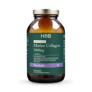 Holland & Barrett Colágeno Marino 3000mg con Vitamina C Alta Potencia - Comprimidos