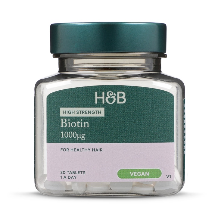 Holland & Barrett Biotina 1000µg - 30 Comprimidos