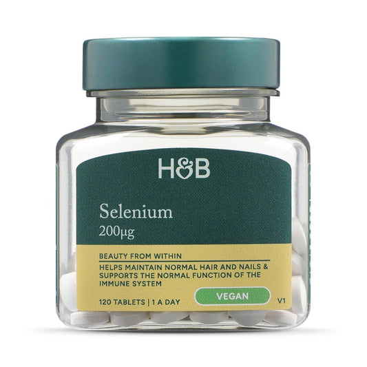 Holland & Barrett Selenio 200ug - 120 Comprimidos