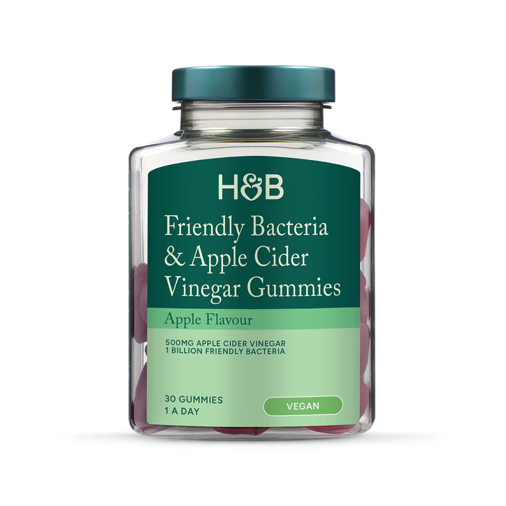 Holland & Barrett Bacterias Amigables y Vinagre de Sidra de Manzana en Gominolas - 30 Gominolas