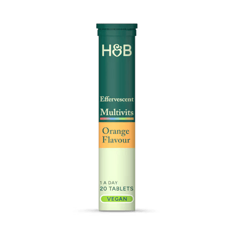 Holland & Barrett Multivitamínico Efervescente Sabor Naranja - 20 Comprimidos
