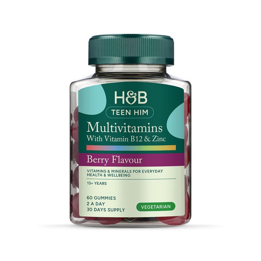 Holland & Barrett Multivitamínico para Chicos Adolescentes Sabor Bayas - 60 gominolas