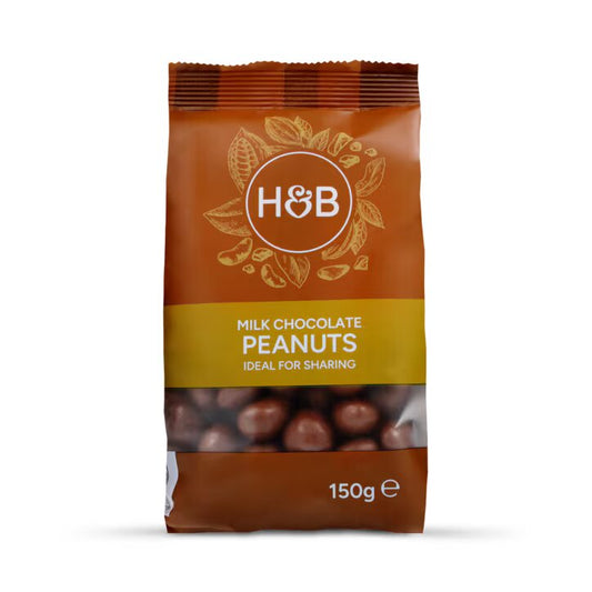 Holland & Barrett Cacahuetes con Chocolate con Leche - 150g