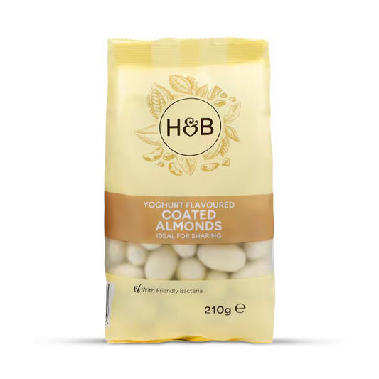 Holland & Barrett Almendras Cubiertas de Yogur - 210g