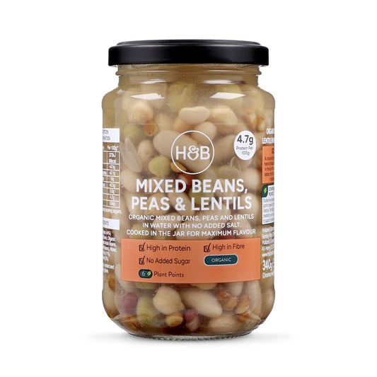 Holland & Barrett Judias Mixtas, Guisantes y Lentejas - 340g