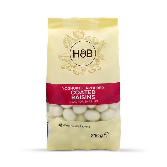 Holland & Barrett Pasas Cubiertas de yogur - 210g