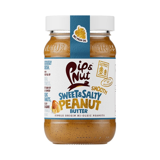 Pip & Nut Mantequilla de Cacahuete Suave Dulce y Salada - 300g