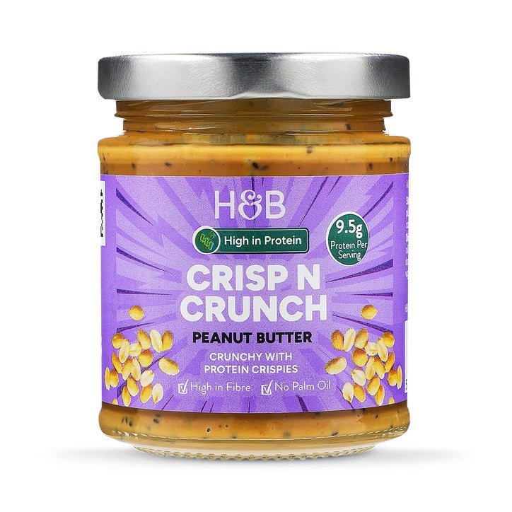 Holland & Barrett Mantequilla de Cacahuete Crisp N Crunch - 170g