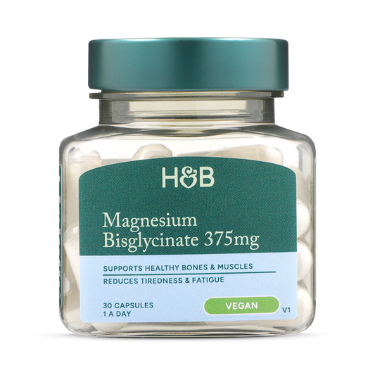 Holland & Barrett Bisglicinato de Magnesio 375mg - 30 Cápsulas