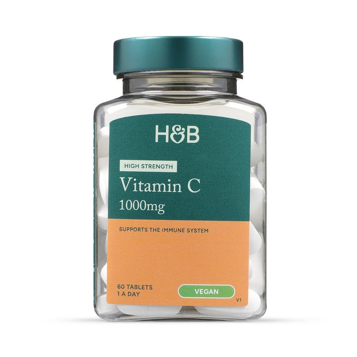 Holland & Barrett Vitamina C 1000mg Alta Potencia - 60 Comprimidos