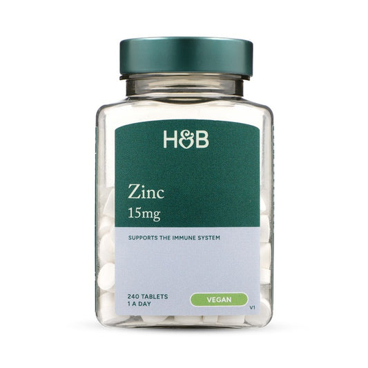 Holland & Barrett Zinc 15mg - 240 Comprimidos