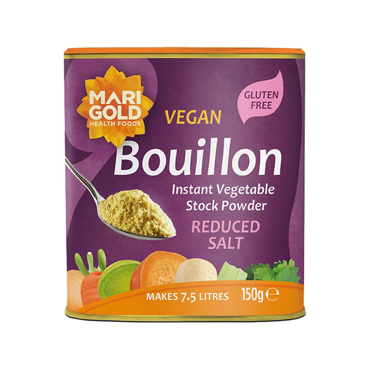 MARIGOLD Caldo Suizo de Caléndula Vegetal Vegano en Polvo - 150g