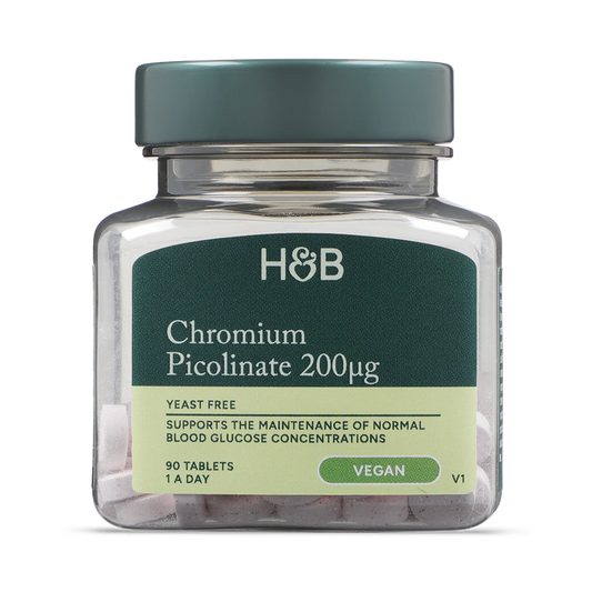 Holland & Barrett Picolinato de Cromo 200 µg - 90 Comprimidos
